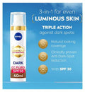 NIVEA Luminous630 CC Face Fluid 3in1 Dark SPF30 40ml