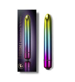 Rocks Off Prism Slimline Pride 10 Function Battery Bullet