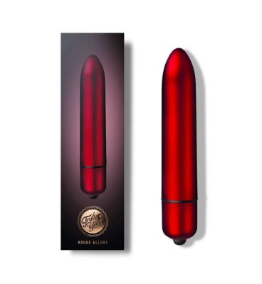 Rocks Off Rouge Allure Truly Yours Velvet Touch 10 Functions Big Bang Battery Powered bullet
