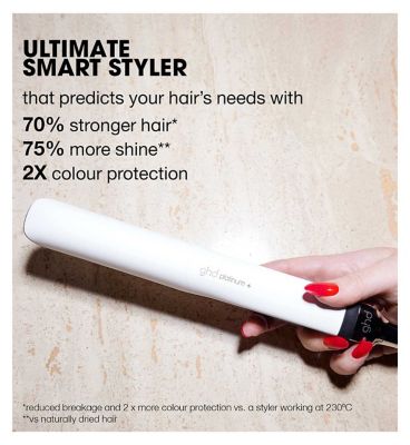 ghd Platinum+ Hair Straightener - White