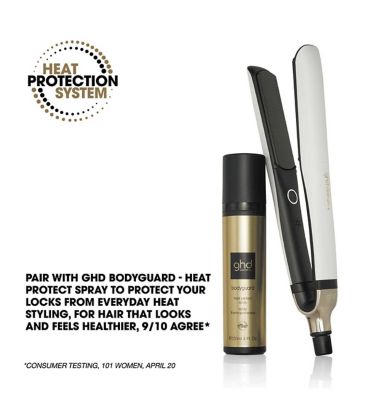 ghd Platinum+ Hair Straightener - White