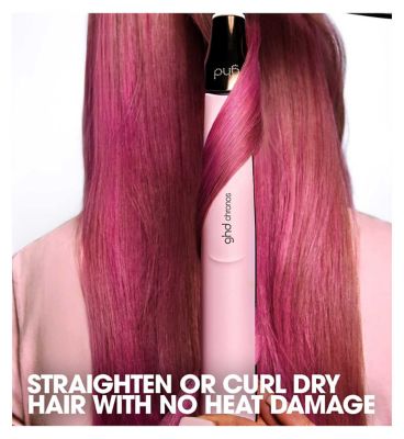 ghd Chronos Charity Limited Edition Hair Straightener in Pink Sorbet