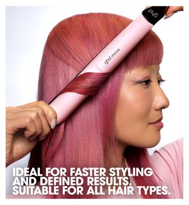 ghd Chronos Charity Limited Edition Hair Straightener in Pink Sorbet