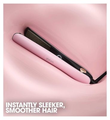 ghd Gold Charity Limited Edition Hair Straightener in Pink Sorbet