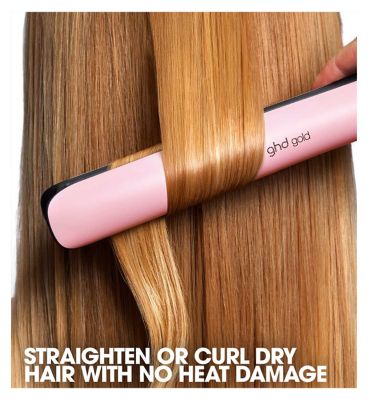 ghd Gold Charity Limited Edition Hair Straightener in Pink Sorbet