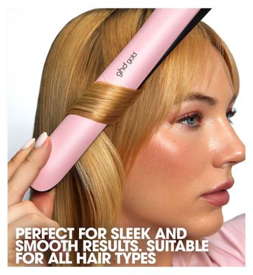 ghd Gold Charity Limited Edition Hair Straightener in Pink Sorbet