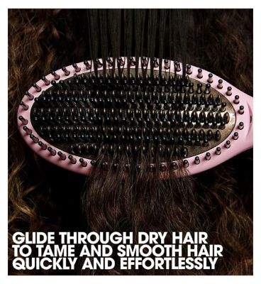 ghd Glide Charity Limited Edition Hot Brush in Pink Sorbet