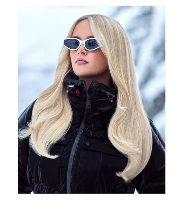 Beauty Works x Molly-Mae Deluxe Clip in 18 inch Glacier Blonde