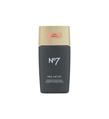 No7 Pro Artist Weightless Silk Sheer Foundation 30ml