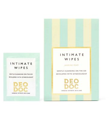 Deo Doc Jasmine Pear Intimate Wipes 10s