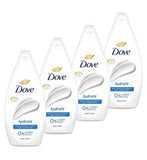 Dove Essential Care Body Wash Hydrate 450ml x4 Bundle