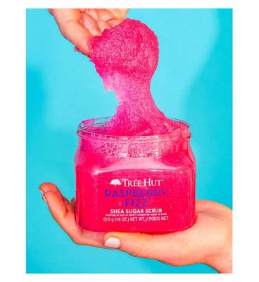 Tree Hut Shea Sugar Body Scrub Raspberry Fizz 510g