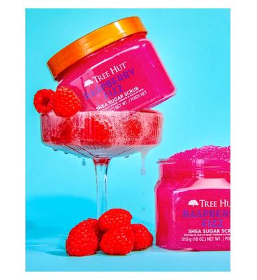 Tree Hut Shea Sugar Body Scrub Raspberry Fizz 510g