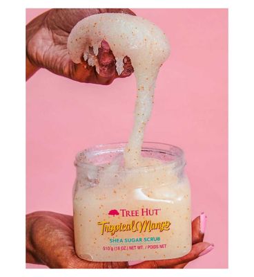 Tree Hut Shea Sugar Body Scrub Tropical Mango 510g