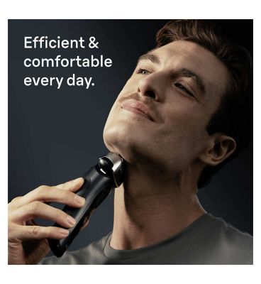 Braun Series 8 Electric Shaver, SensoAdapt for any Beard Density, Wet & Dry Razor for Men, 8603S, Grey