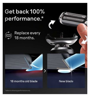 Braun Series 7 Electric Shaver ORIGINAL Replacement Head, Compatible With 70, 71, 72 Generations Shavers, 74S
