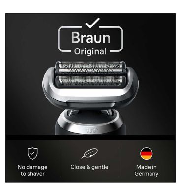 Braun Series 7 Electric Shaver ORIGINAL Replacement Head, Compatible With 70, 71, 72 Generations Shavers, 74S