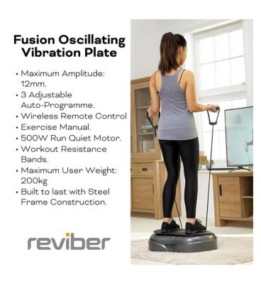 Reviber Fusion Oscillating Vibration Plate Exerciser