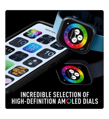 Reflex Active Series 40 Amoled Blue Calling Watch