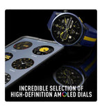 Reflex Active Series 54 Amoled Built in GPS Calling Watch Blue