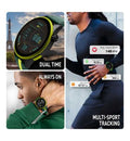 Reflex Active Series 54 Amoled Built in GPS Calling Watch Green
