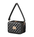 Beautifect Go Mini Hand Stitched Makeup Case Black