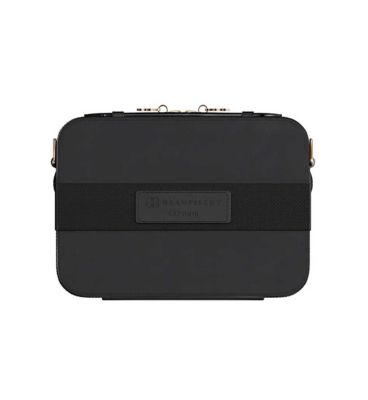 Beautifect Go Mini Hand Stitched Makeup Case Black