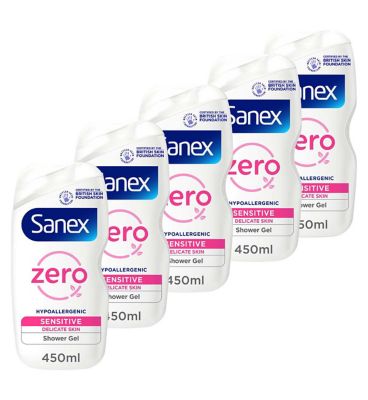 Sanex Zero% Gentle Shower Bundle