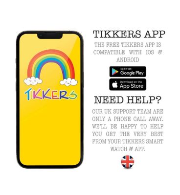 Tikkers Teen Series 10 Black Smart Watch and Earbuds Set
