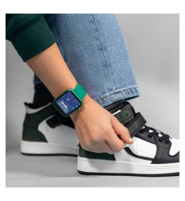 Tikkers Kids Series 13 Green Set Interchangeable Strap Watch