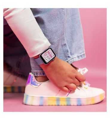 Tikkers Kids Series 13 Lilac Set Interchangeable Strap Watch