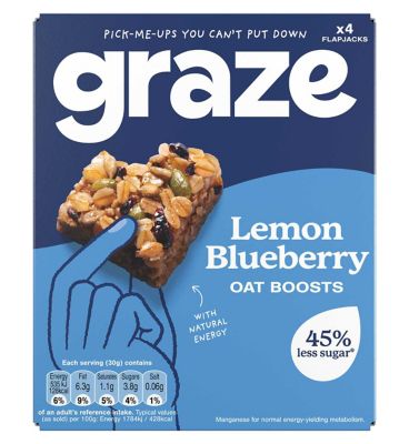 Graze Lemon Blueberry Oat Boosts