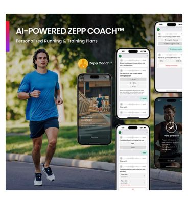 Amazfit Balance Amoled Smartwatch Midnight 1.5 Inch