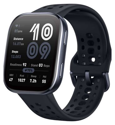 Amazfit Bip 6 Amoled Smartwatch Black 1.97 Inch