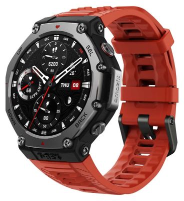 Amazfit T-Rex 3 Amoled Smartwatch Lava 1.5 Inch