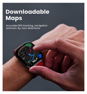 Amazfit Bip 6 Amoled Smartwatch Red 1.97 Inch