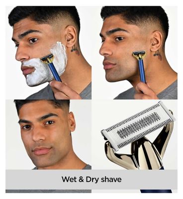 BaByliss Super-X Metal Series x Blade Trimmer Gold Navy