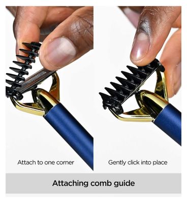 BaByliss Super-X Metal Series x Blade Trimmer Gold Navy