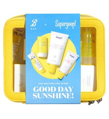 Boots X Supergoop! Beauty Bag Edit