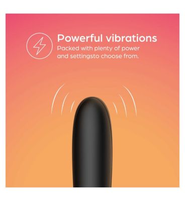 So Divine Wonder Bullet Vibrator Black