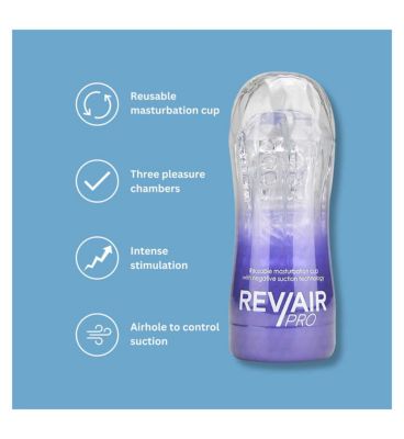 Rev-Air Reusable Masturbation Cup Pro