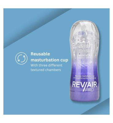 Rev-Air Reusable Masturbation Cup Pro