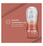 Rev-Air Reusable Masturbation Cup Tight