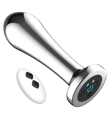 Toosh Remote Controlled Metal Vibrating Anal Plug