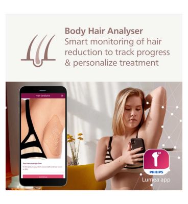 Philips Lumea 9900 Series, IPL Hair Removal Device, With SkinAI Technology, 3 Attachments, Corded & Cordless Use, BRI953/02