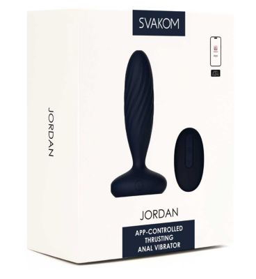 Svakom Jordan App Controlled Thrusting Anal Vibrator