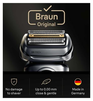 Braun series 9 Cassette Replacement Head 96M Silver