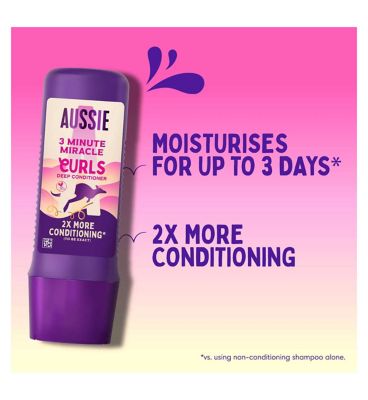 Aussie Curls Giftset: Shampoo 300ml, Conditioner 250ml, Leave-in Cream 160ml
