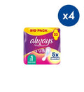 Always Platinum Value Pack Size 1 22ct Bundle x4