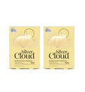 Silver Cloud Satin Frilly Pillowcase Twin Pack - Buttercup Collection
